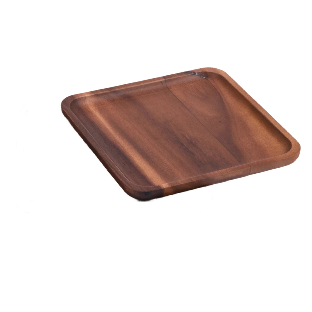 Square Acacia Wood Serving Plates and Display Trays, Set of 2 – view 4