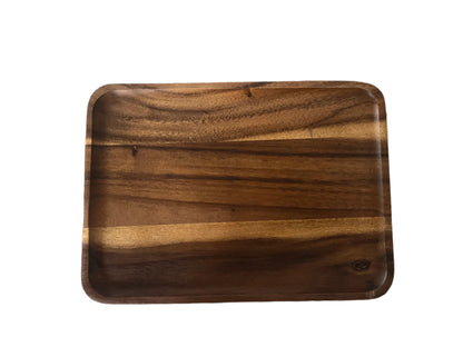 Rectangular Acacia Wood Serving Plates, Set of 2 – view 8