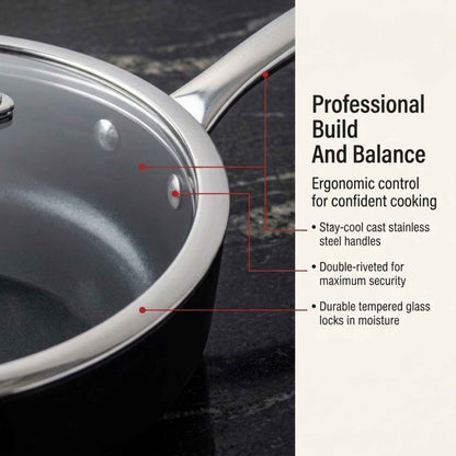 Ceramic Nonstick Cookware Set, 12-Piece - view 5