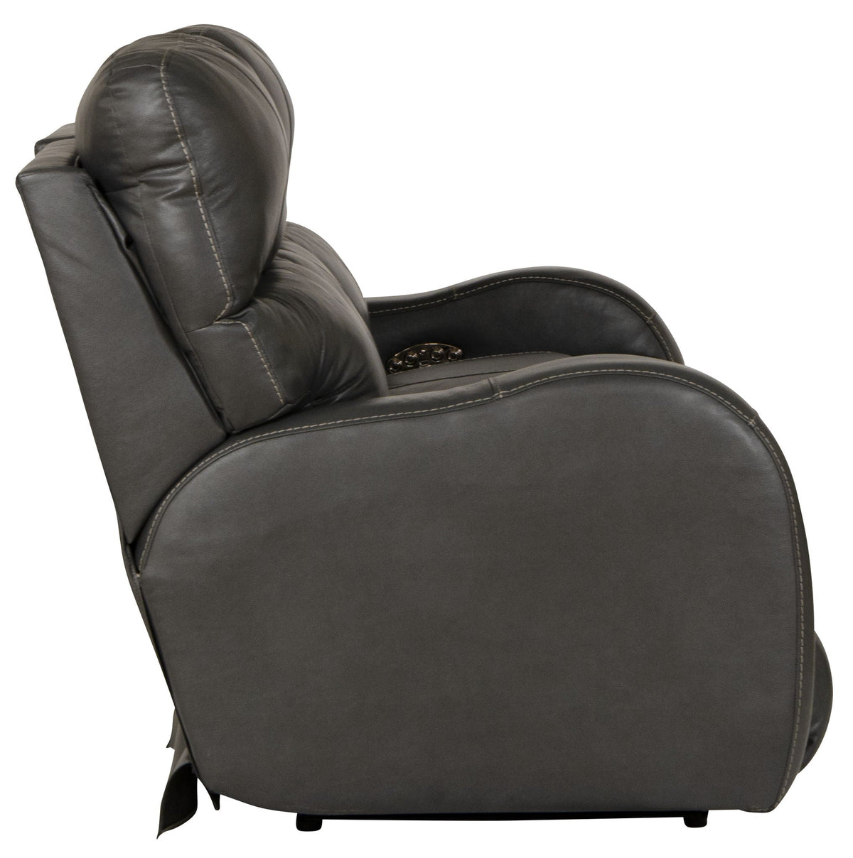 Angelo Italian Leather Power Reclining Sofa with Power Headrest – view 8