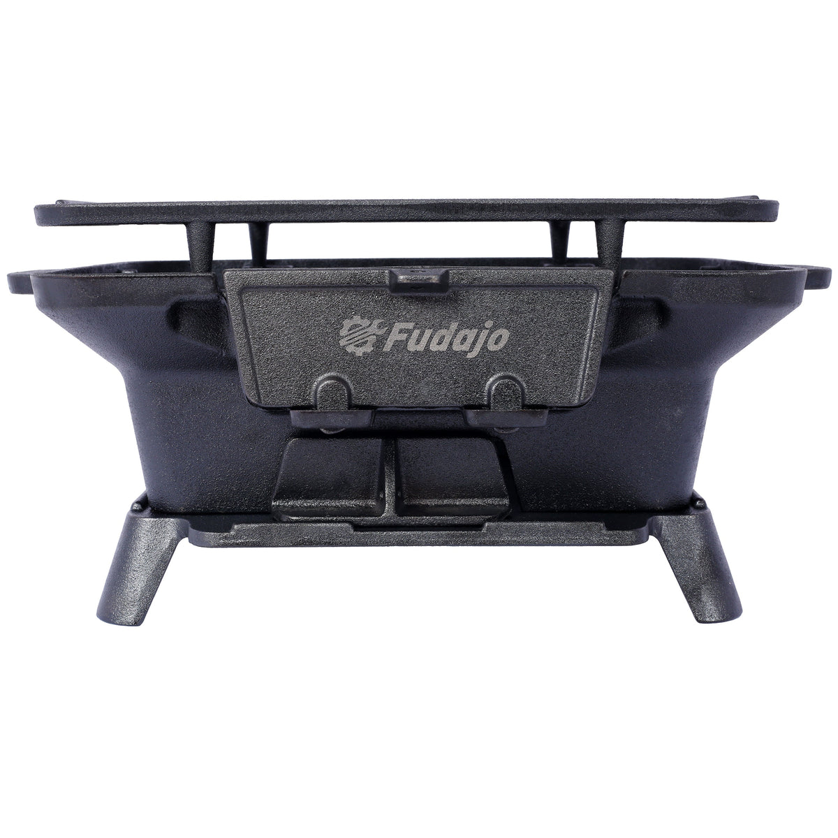 Oval Enameled Cast Iron Charcoal Tabletop Grill – view 7