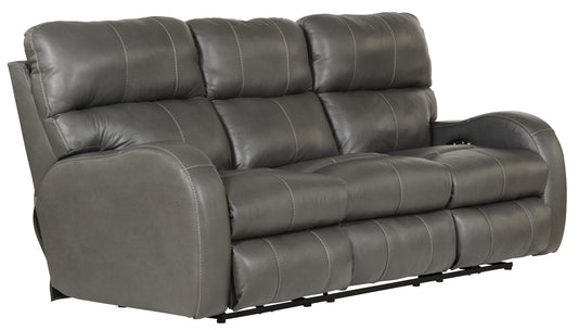 Angelo Italian Leather Power Reclining Sofa