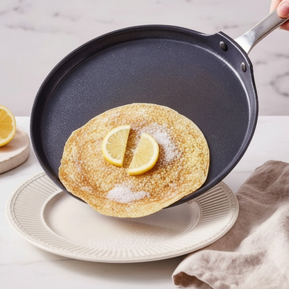 10-Inch Ceramic Nonstick Crepe and Pancake Pan, Induction Ready – view 3