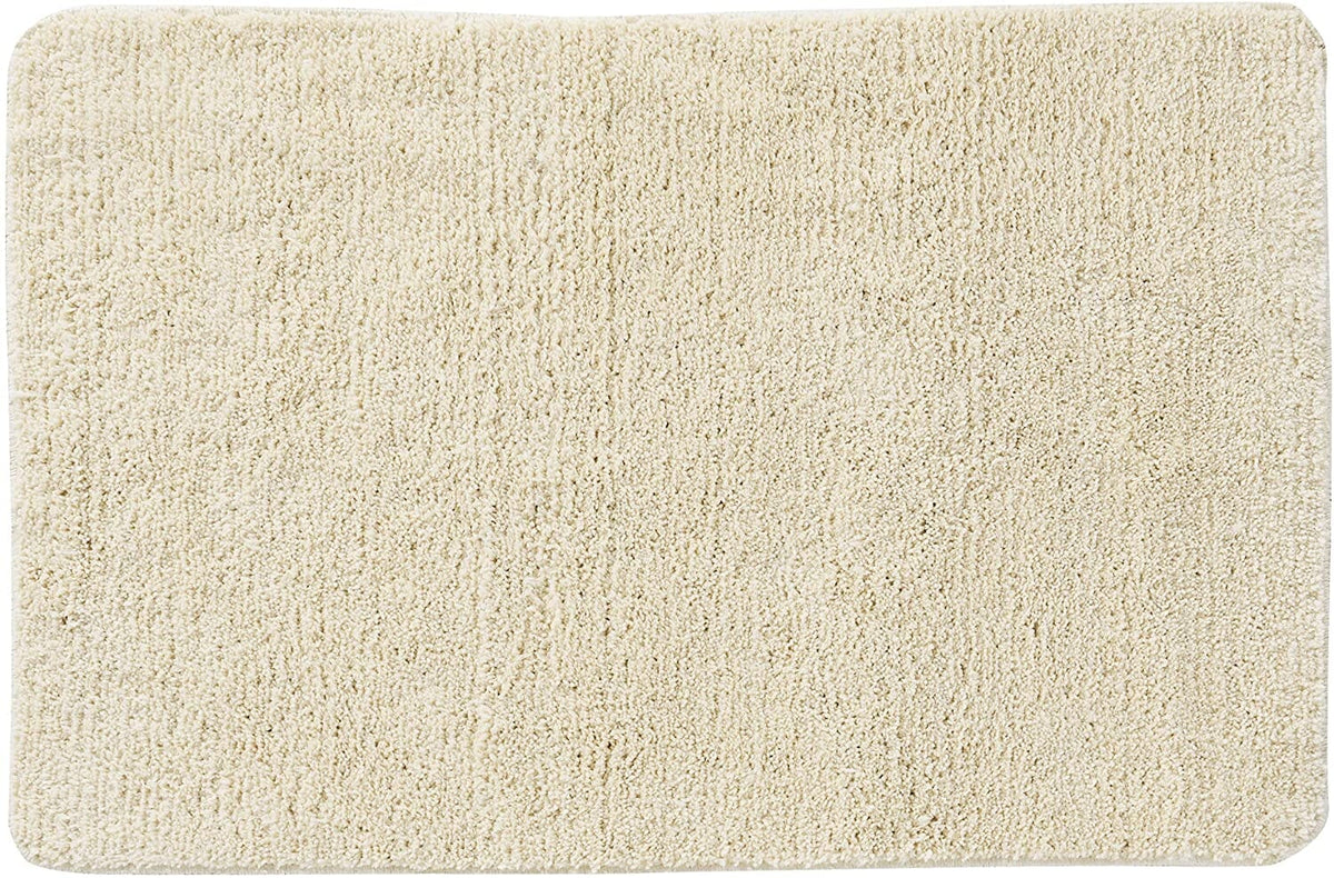 Super Absorbent Microfiber Polyester Area Rug, Beige