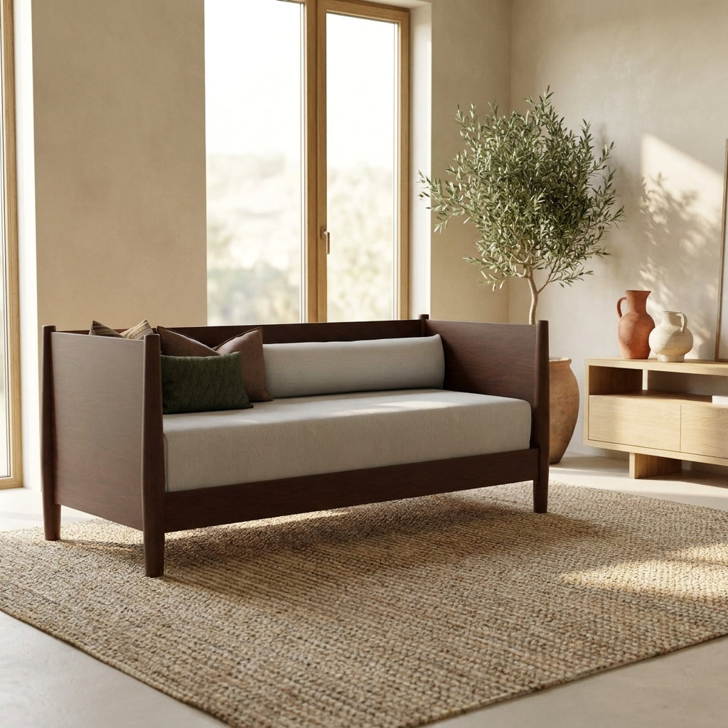 Walnut Flynn Day Bed | Twin Size Furniture