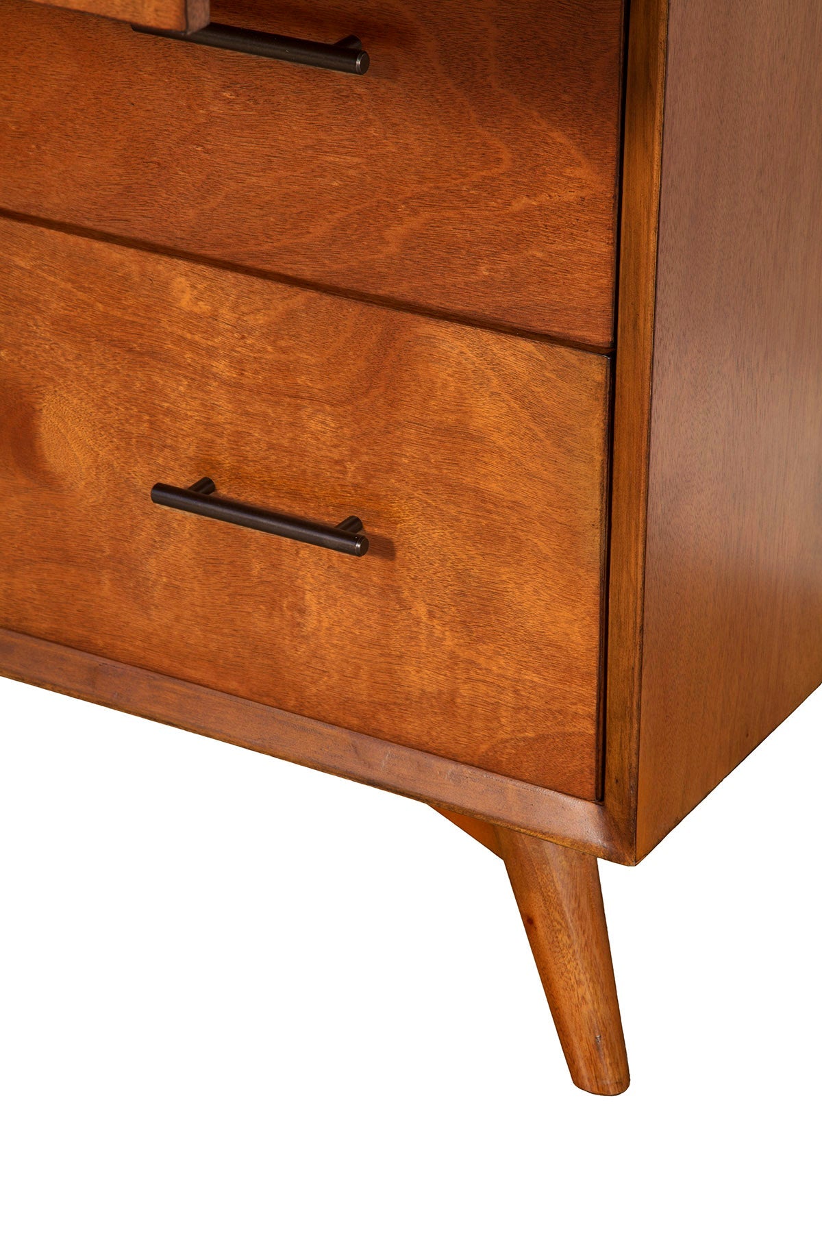 Flynn 4-Drawer Chest with Pull-Out Tray, Chestnut – view 6