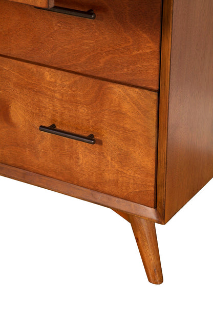 Flynn 4-Drawer Chest with Pull-Out Tray, Chestnut – view 6