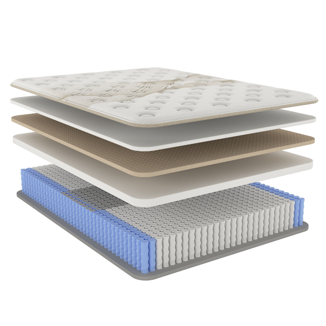Essex Organic Cotton and Natural Latex Hybrid Mattress – view 4