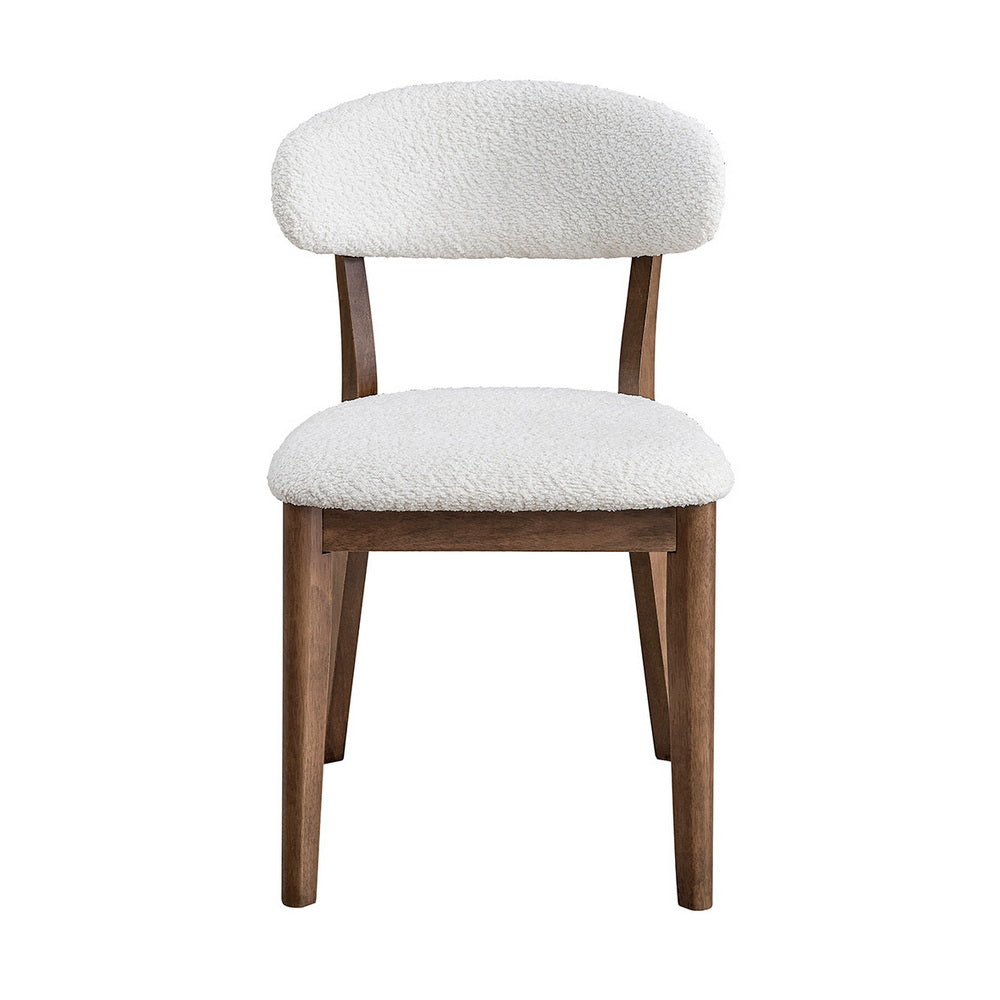 Scandinavian Dining Table Set with Upholstered Chairs, Seats 4–6 – view 16