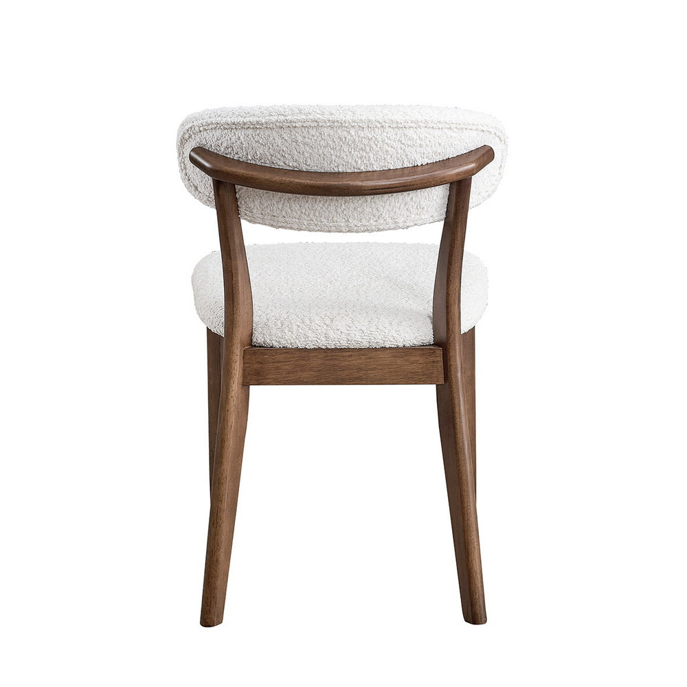 Scandinavian Dining Table Set with Upholstered Chairs, Seats 4–6 – view 17
