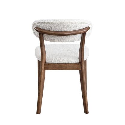 Scandinavian Dining Table Set with Upholstered Chairs, Seats 4–6 – view 17