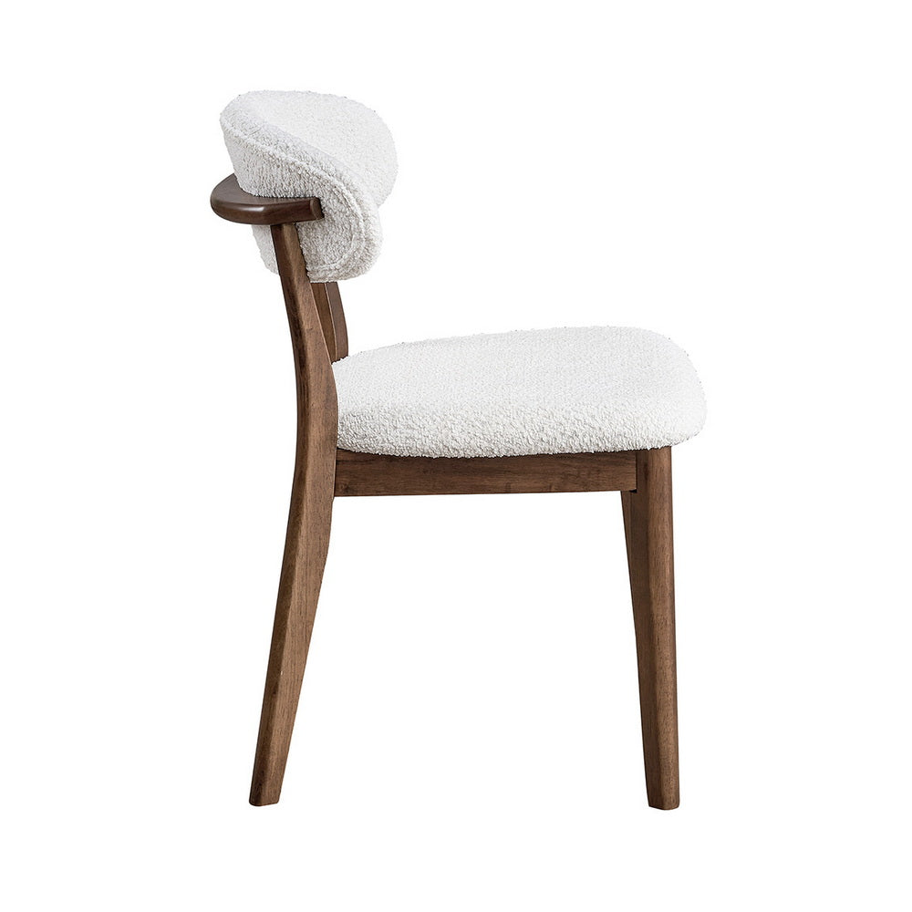 Scandinavian Dining Table Set with Upholstered Chairs, Seats 4–6 – view 18