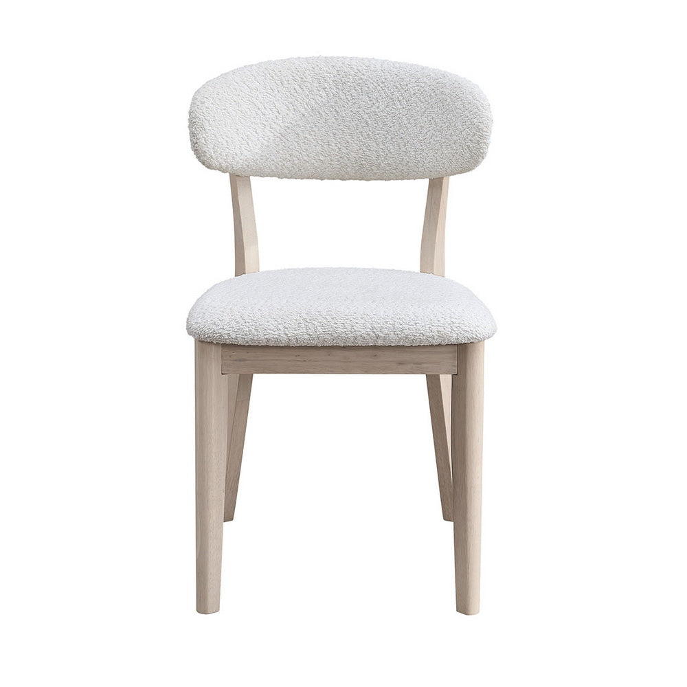 Scandinavian Dining Table Set with Upholstered Chairs, Seats 4–6 – view 10