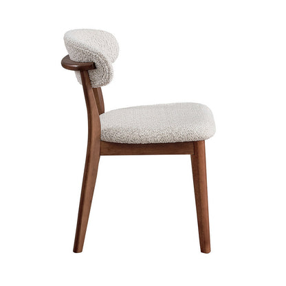 Scandinavian Dining Table Set with Upholstered Chairs, Seats 4–6 – view 28