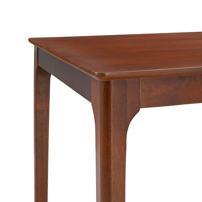 Farmhouse Dining Table Set with Upholstered Ladder-Back Chairs, Seats 4–6 – view 6