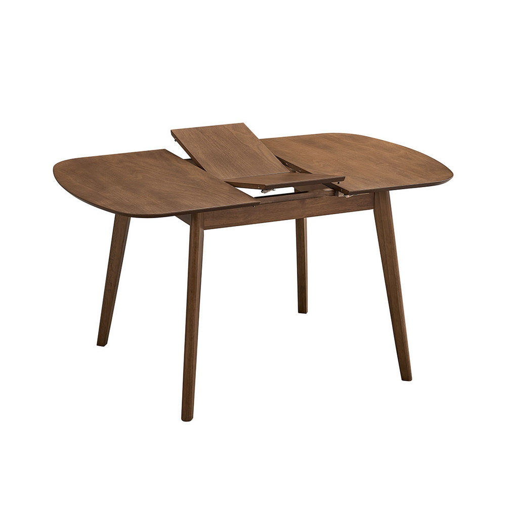 Extendable Butterfly Leaf Dining Table Set for Small Spaces, Seats 4–6 – view 7