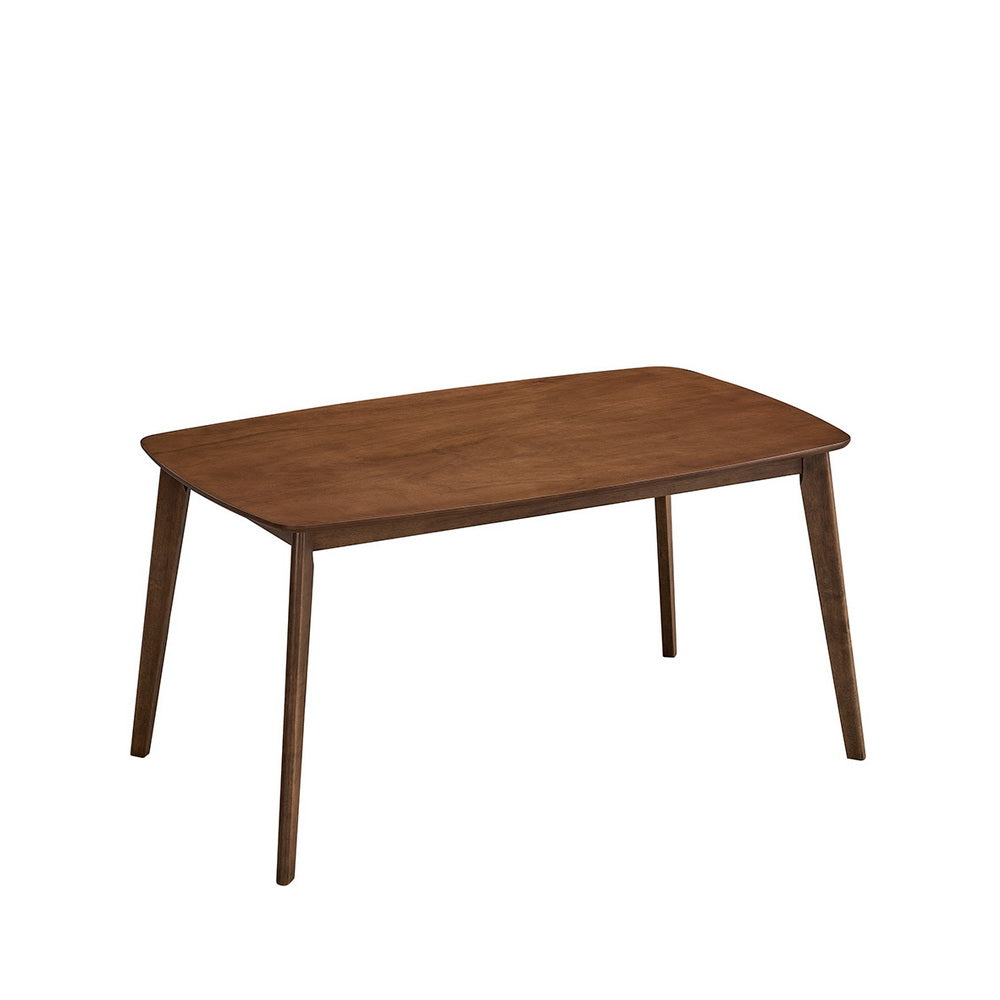 Scandinavian Dining Table Set with Upholstered Chairs, Seats 4–6 – view 14