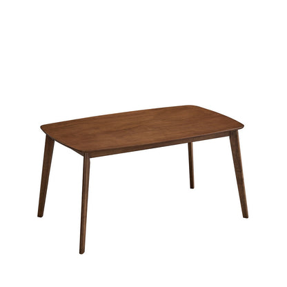 Scandinavian Dining Table Set with Upholstered Chairs, Seats 4–6 – view 14