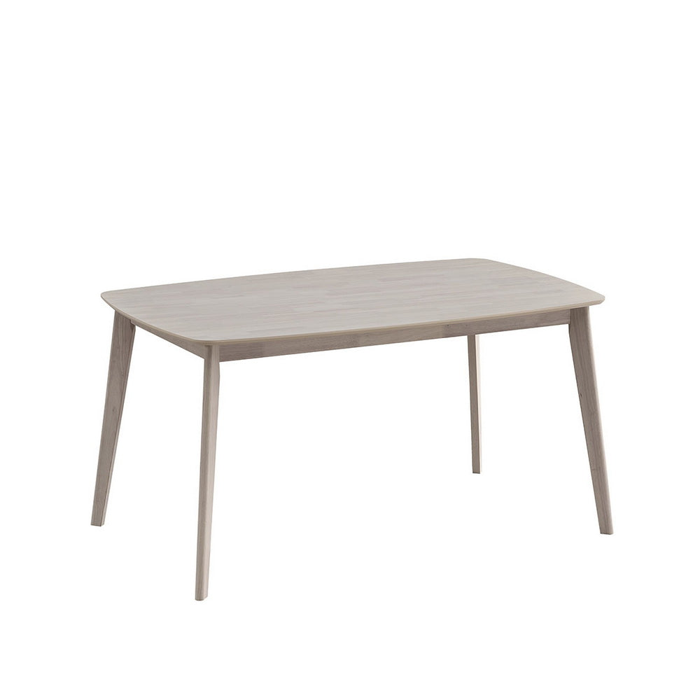 Scandinavian Dining Table Set with Upholstered Chairs, Seats 4–6 – view 8