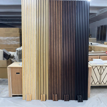 Acoustic Slat Wood Panel Sample Box – 5 Colors in One Set – view 9