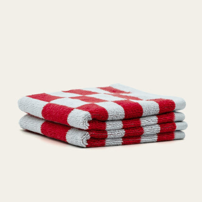 Pietra Australian Cotton Towels with Checkered Design, 600 GSM – view 37