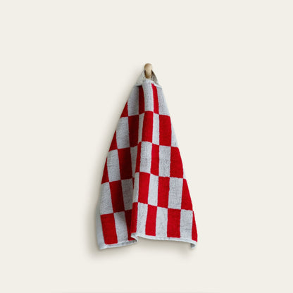 Pietra Australian Cotton Towels with Checkered Design, 600 GSM – view 40