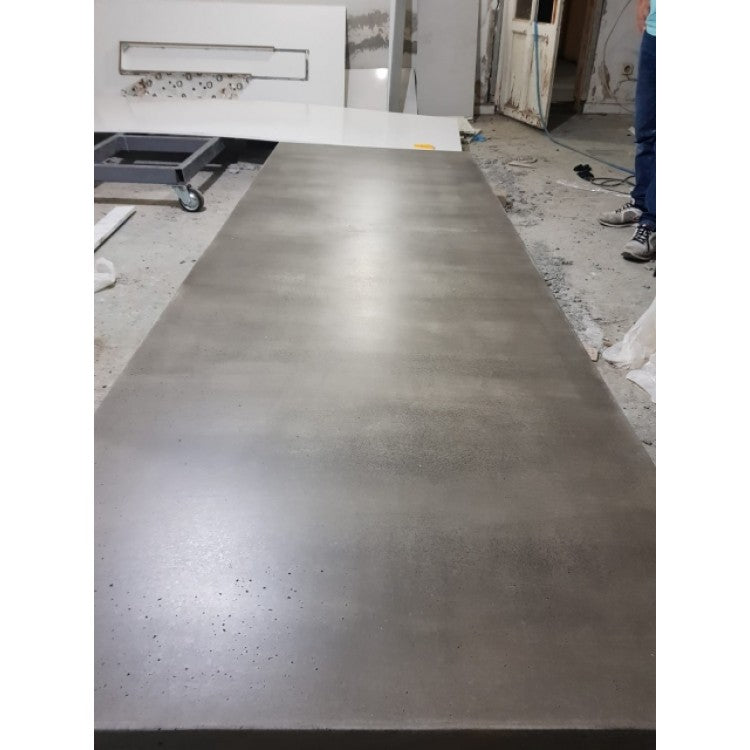 Barocco Aesgaard Contemporary Industrial Concrete Dining Table, 39 x 86.5 – view 7