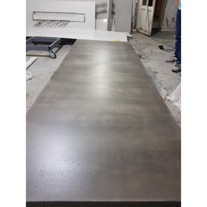 Barocco Aesgaard Contemporary Industrial Concrete Dining Table, 39 x 86.5 – view 7