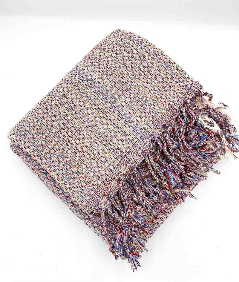 ALA Peshtemal Turkish Cotton Towel, Handwoven 40 x 70 Inch Beach Towel – view 11