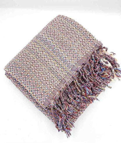 ALA Peshtemal Turkish Cotton Towel, Handwoven 40 x 70 Inch Beach Towel – view 11
