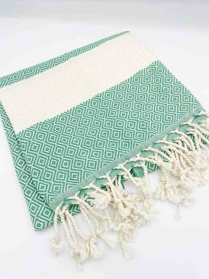 Diamond Weave Cotton Hand Towel, Oversized 16 x 36 Inch Kitchen Towel – view 15