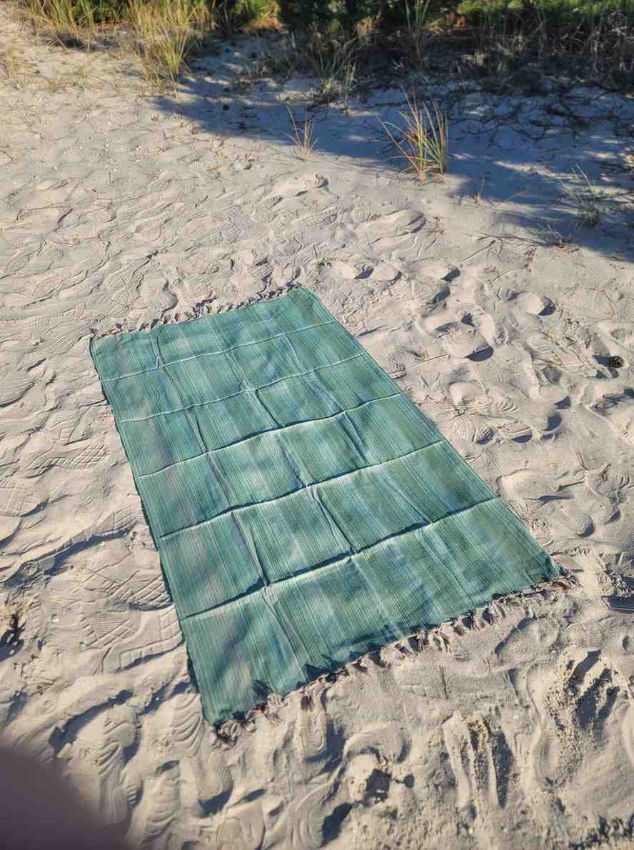Turkish Cotton Rainbow Beach Towel, Jacquard Woven 38 x 68 Inch – view 6