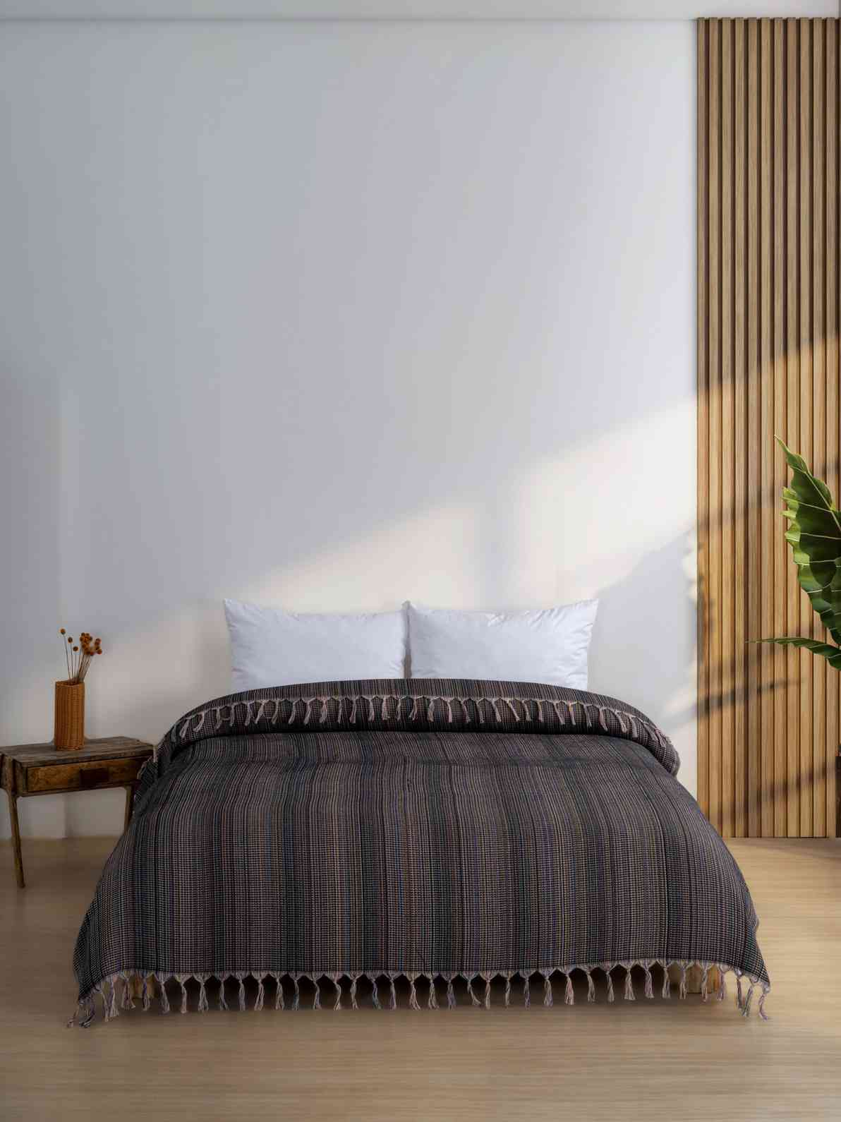 Handwoven Turkish Cotton King Size Blanket