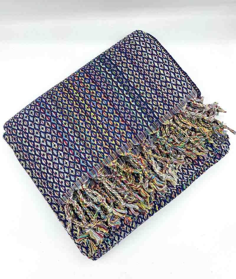 ALA Peshtemal Turkish Cotton Towel, Handwoven 40 x 70 Inch Beach Towel – view 12