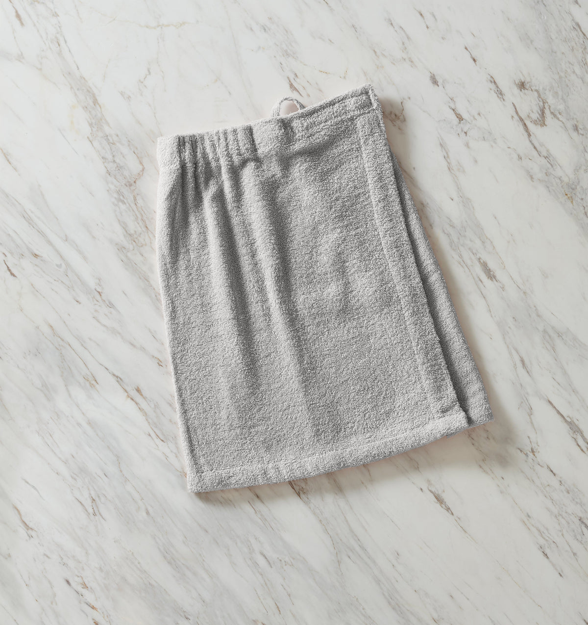 Kids' Cotton Terry Bath Wrap with Oversized Hook-and-Loop Closure – view 9