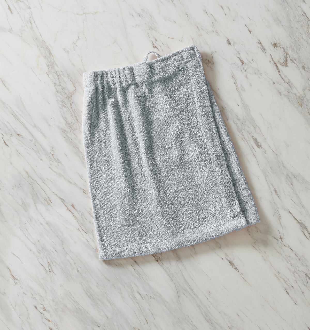 Kids' Cotton Terry Bath Wrap with Oversized Hook-and-Loop Closure – view 6