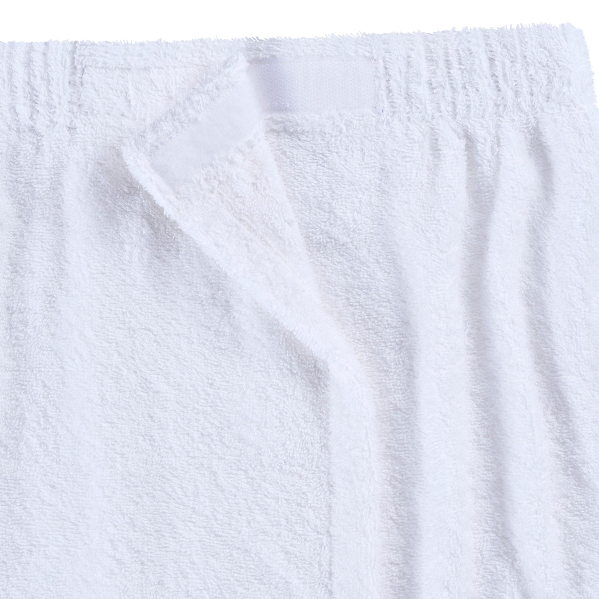 Kids' Cotton Terry Bath Wrap with Oversized Hook-and-Loop Closure – view 13