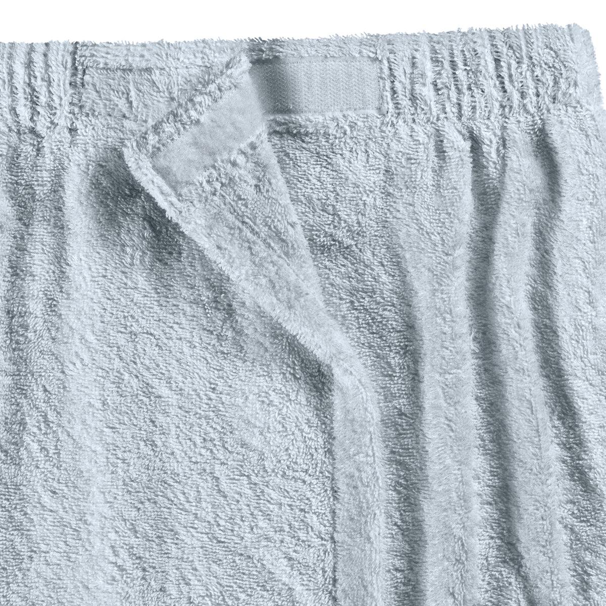 Kids' Cotton Terry Bath Wrap with Oversized Hook-and-Loop Closure – view 11