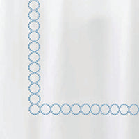 Savoy 100% Cotton Sateen Shower Curtain with Embroidery – view 6