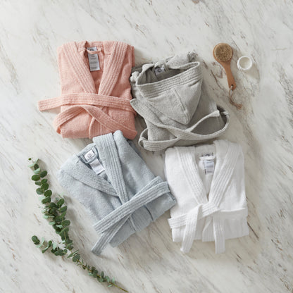 Cotton Terry Youth Hooded Robe for Ages 4-12