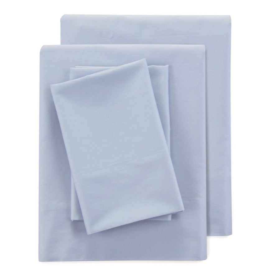 400 Thread Count 100% Cotton Sateen Sheet Set in Solid Colors – view 3