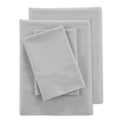 400 Thread Count 100% Cotton Sateen Sheet Set in Solid Colors – view 2