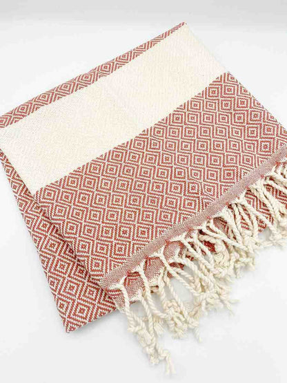 Diamond Weave Cotton Hand Towel, Oversized 16 x 36 Inch Kitchen Towel – view 18