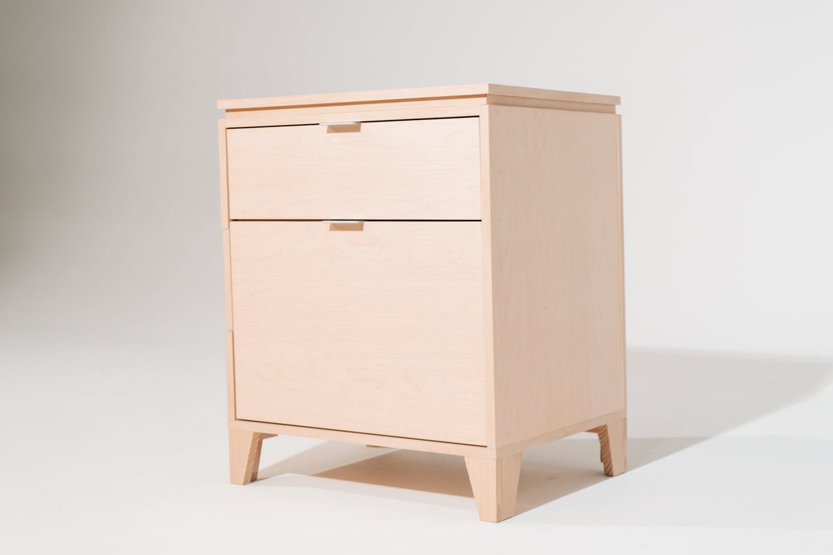 Soho Maple C-PAP Nightstand in Manufactured Wood and Laminate – view 2