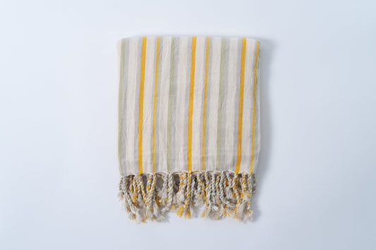 Cotton Linen Hand Woven Towel | Ereniko Collection