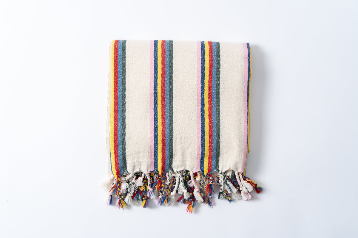 Kayisi Hand Woven Cotton Linen Towel in Bath and Hand Sizes – view 3