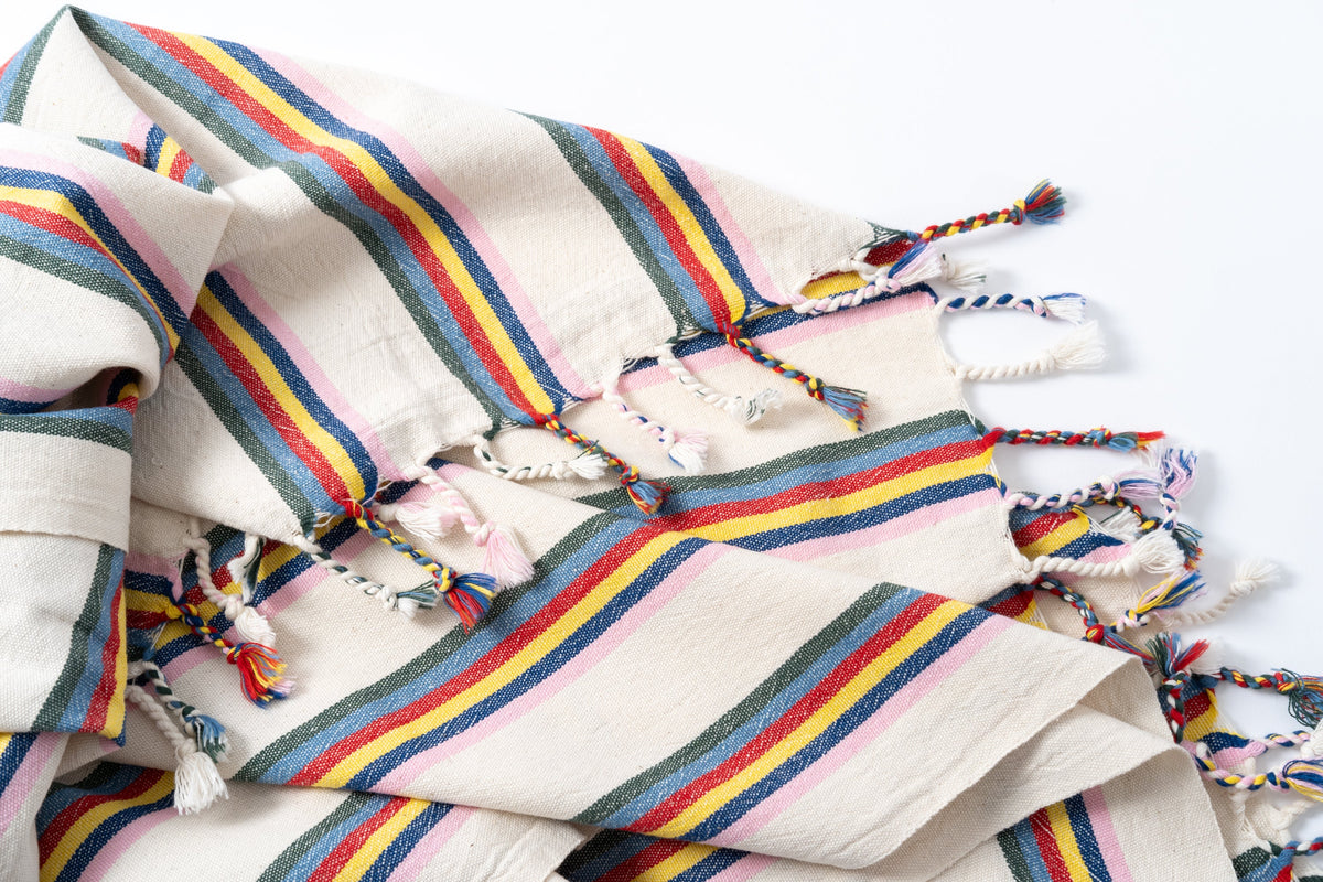 Kayisi Hand Woven Cotton Linen Towel in Bath and Hand Sizes – view 5