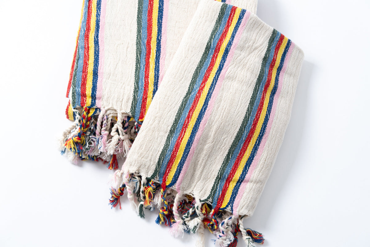 Kayisi Hand Woven Cotton Linen Towel in Bath and Hand Sizes – view 9