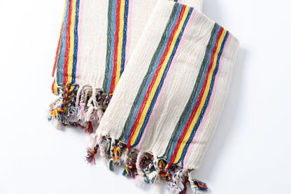 Kayisi Hand Woven Cotton Linen Towel in Bath and Hand Sizes – view 9
