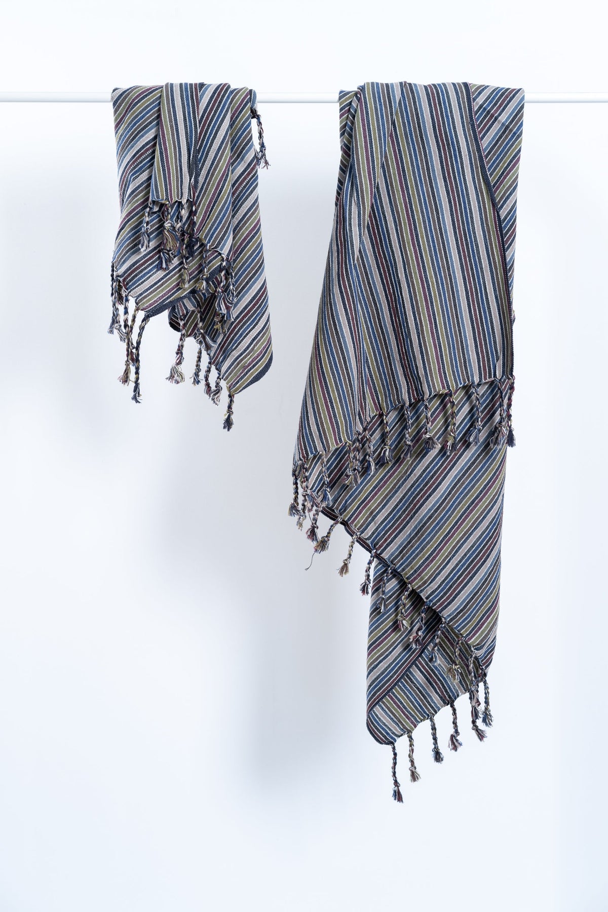 Kekova Hand Woven Cotton Linen Towel, Bath, Hand or Bath and Hand Set – view 2